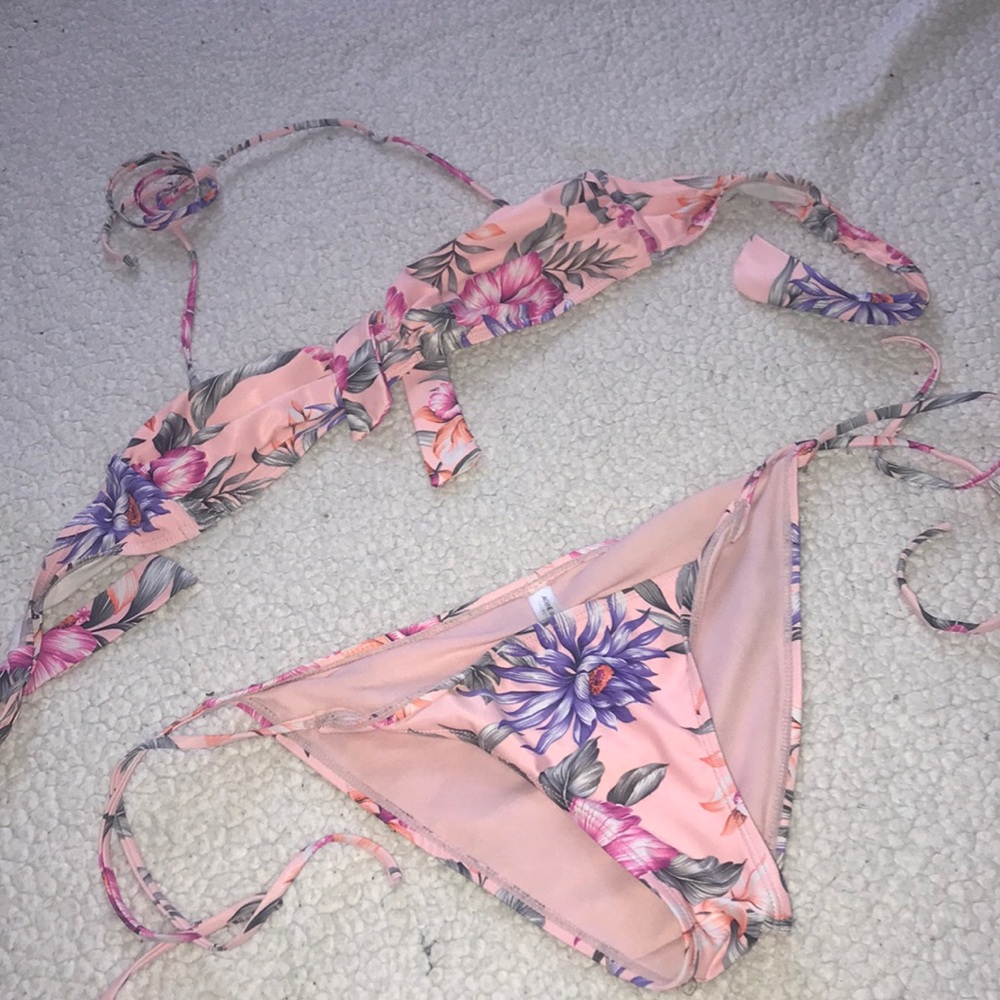 Two piece bathing suit
